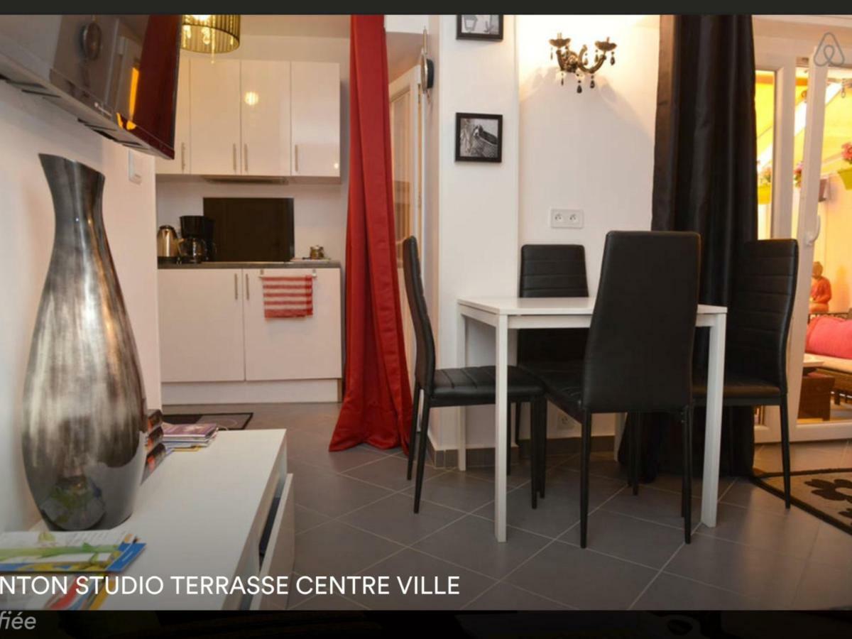 Appartement Cocon Centre Ville Menton Eksteriør billede