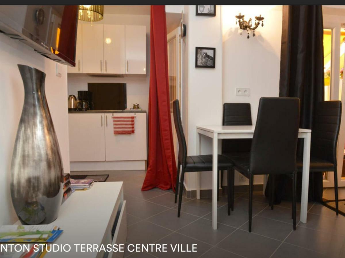 Appartement Cocon Centre Ville Menton Eksteriør billede